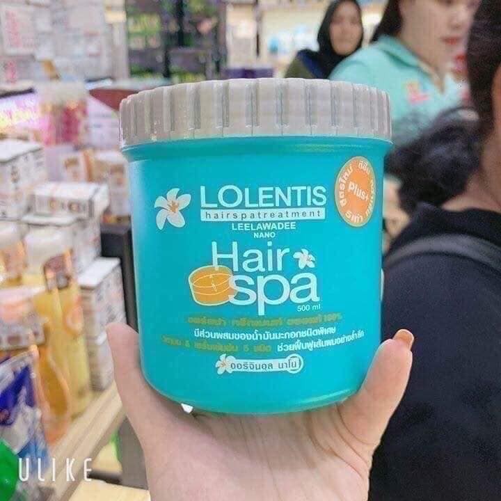 [CHÍNH HÃNG] Kem Ủ Tóc Lolentis Hair Spa Thái Lan 500ml | BigBuy360 - bigbuy360.vn
