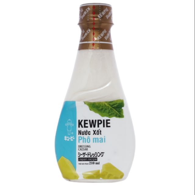 Nước xốt phô mai Kewpie chai 210ml