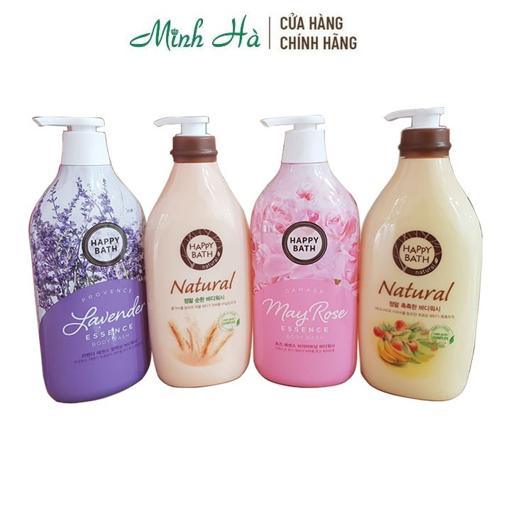 Sữa tắm Happy Bath Hàn Quốc 900ml