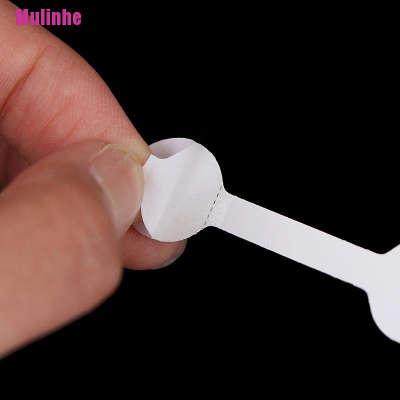 Cuộn 50 / 100 nhãn giấy hình tròn chuyên dụng làm trang sức DIY