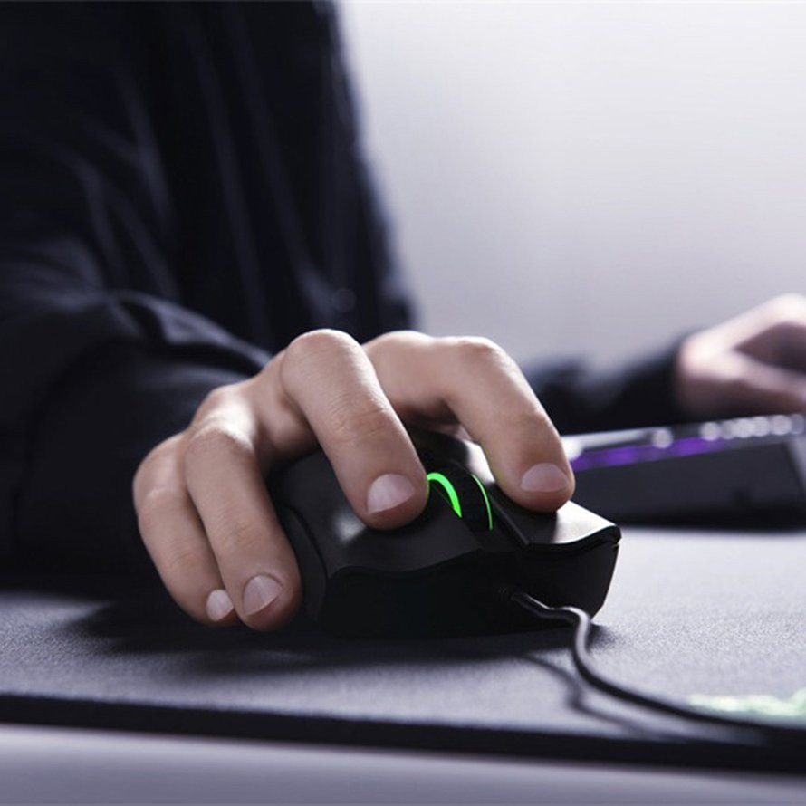 Chuột chơi game có dây USB 3500DPI Razer Deathadder Chroma chất lượng cao