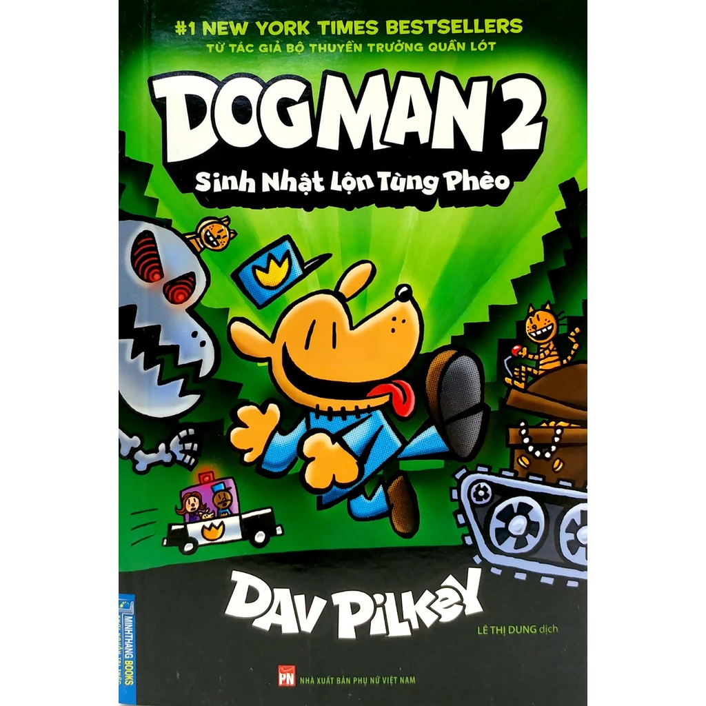 Sách - Dog Man 2 ( Sinh nhật lộn tùng phèo)