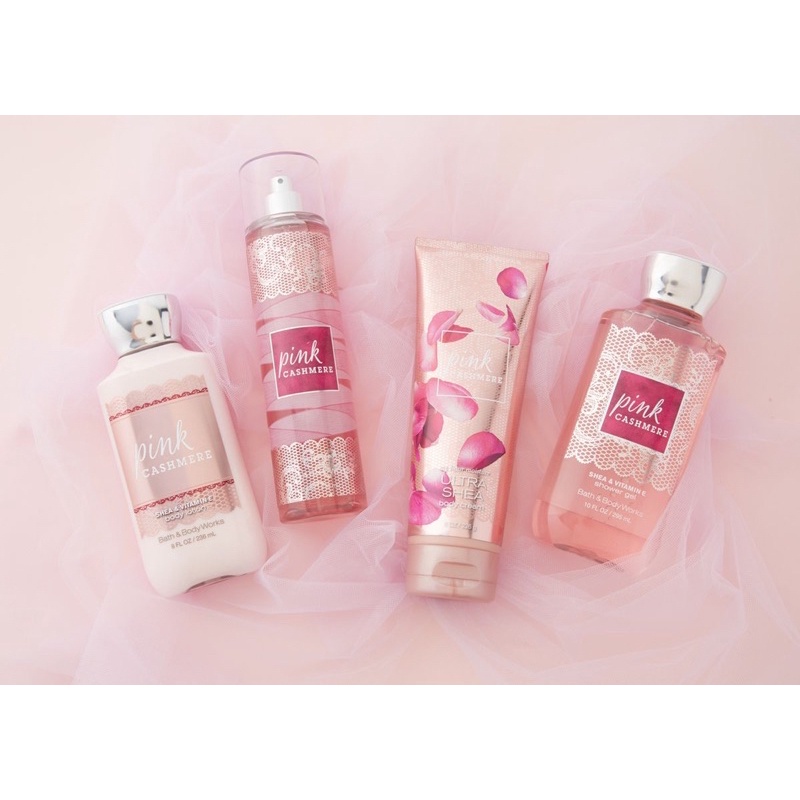 LEON Pink Cashmere   Xịt Thơm  Toàn Thân Bath &amp; Body Works -𝐦𝐚̂̃𝐮 𝐭𝐡𝐮̛̉ 𝟑𝟎𝐦𝐥