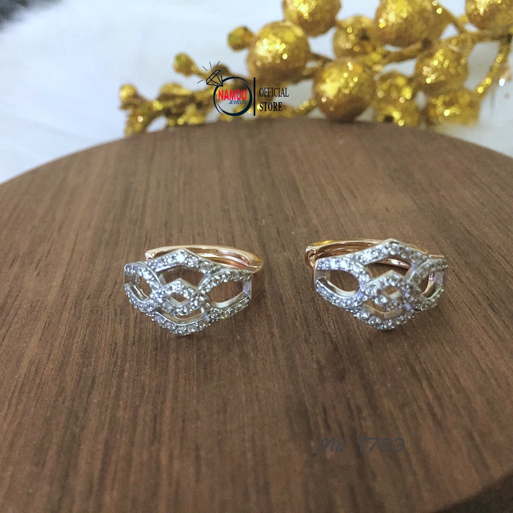 Khuyên Tai Nữ T783 Bền Màu Dùng Hàng Ngày Không Đen Gỉ