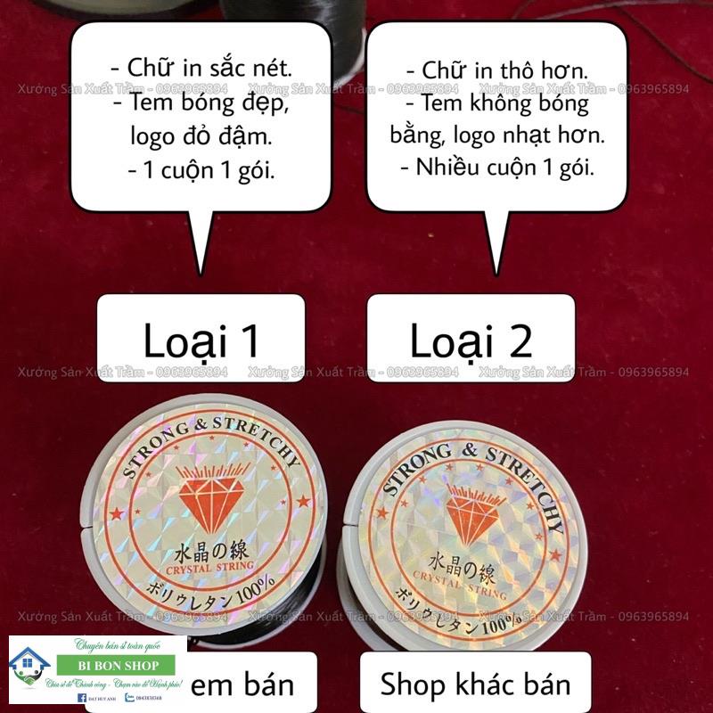 Chỉ Chun lụa co dãn Loại Đẹp - Dây Xâu Vòng tay, vòng gỗ, vòng đá - Hàng Loại 1