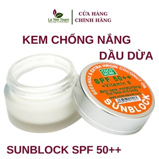 Kem Chống Nắng Dầu Dừa Coco Secret Sunblock 50+++ 20g Dưỡng Da Chống Nắng Hiệu Quả