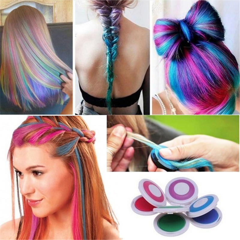 Phấn nhuộm tóc tạm thời có 4 màu tiện lợi chất lượng | BigBuy360 - bigbuy360.vn