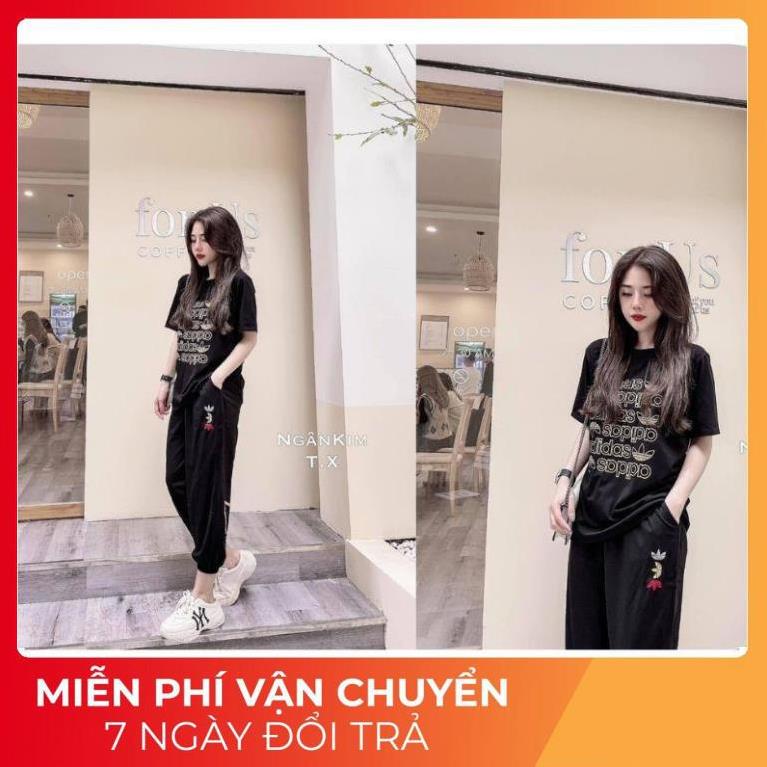 Bộ thể thao nữ COTTON | Quần áo thể thao Nữ - Hàng VNXK FREESHIP ELLY CLOTHING1