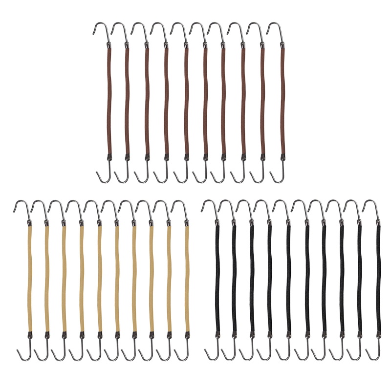 Set 10 Dây Buộc Tóc Co Giãn Thời Trang Cho Nữ