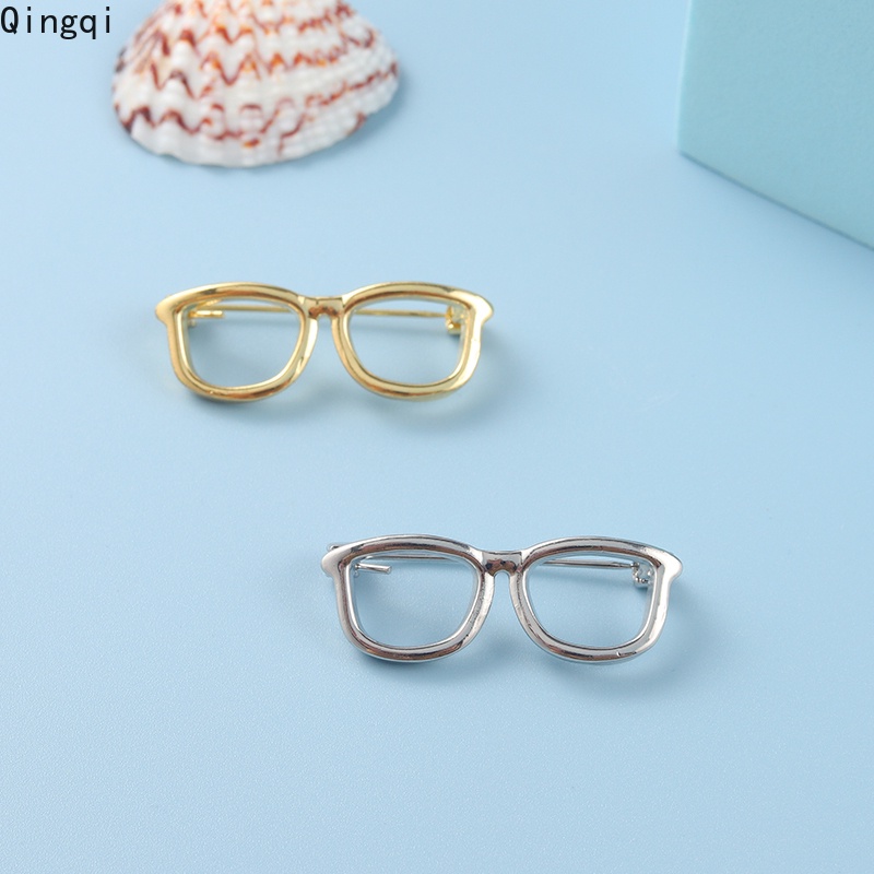 Ghim cài áo MISS ZOE hình mắt kính vui nhộn cá tính