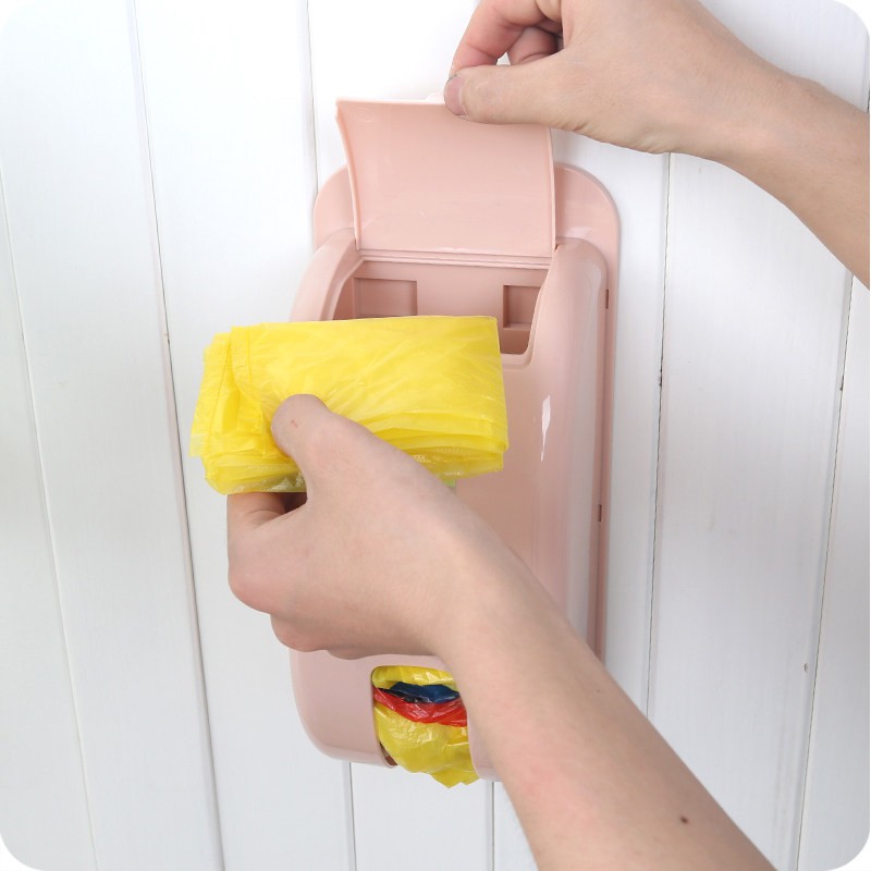 Hộp Đựng Bọc Nilon, Túi Rác Nhà Bếp Treo Tường Size To