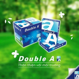    Combo 5 Ram   Giấy A4 Double A Định lượng 70gsm 500 tờ ram 