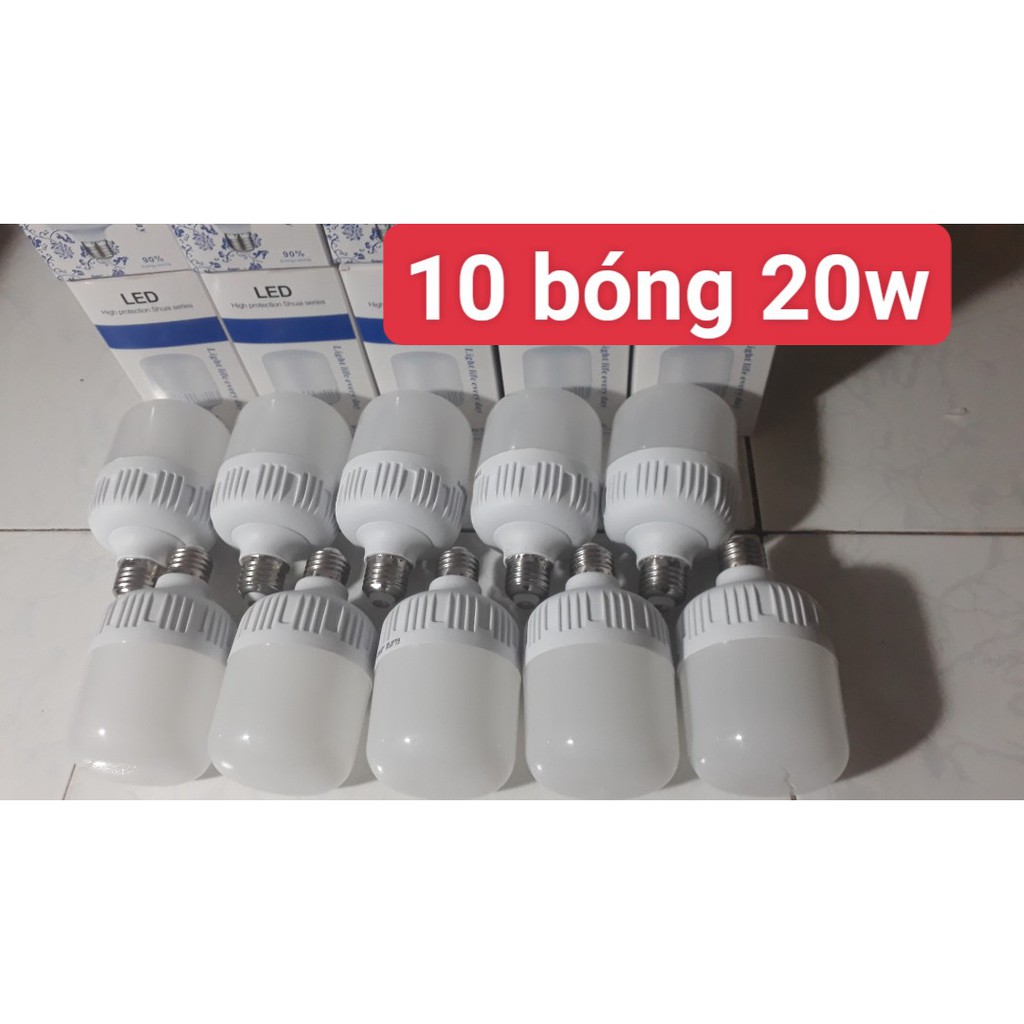 10 bóng đèn led 20w
