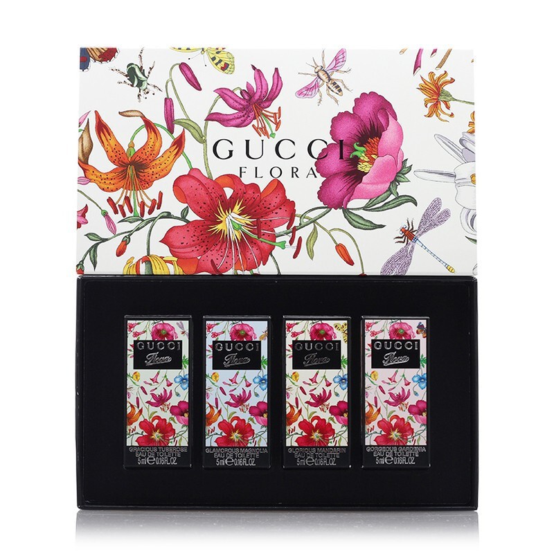 ✕♈✶(Hàng Mới Về) Set 4 Lọ Nước Hoa GUCCI 5ml Trong 1 Tiện Dụng