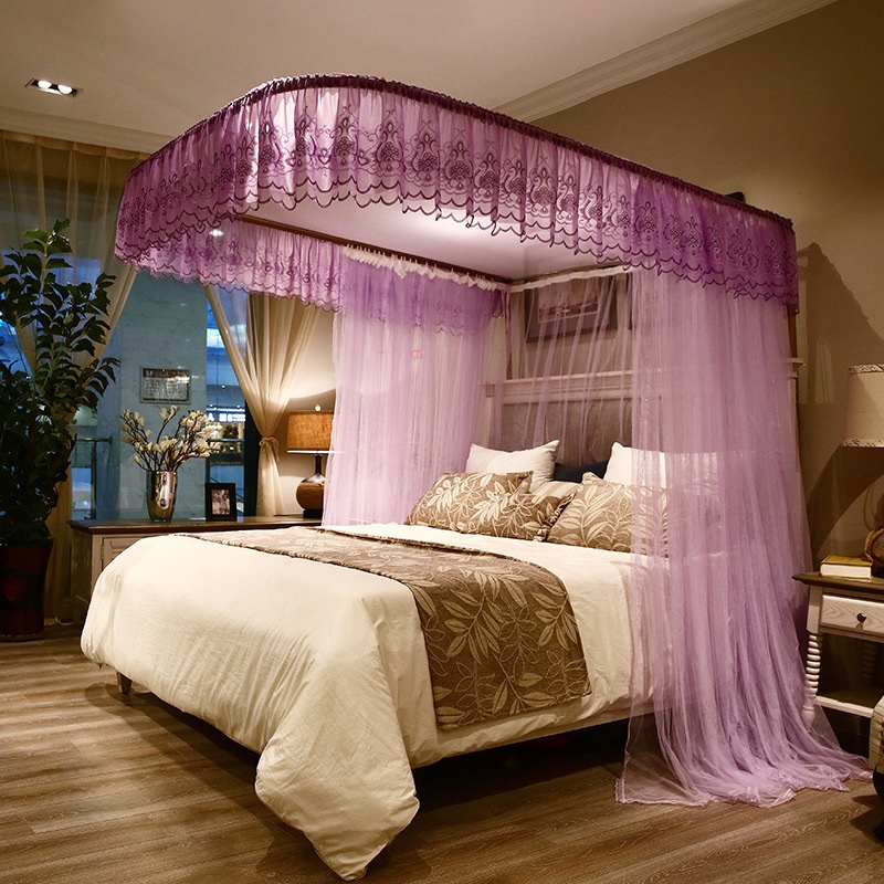 Màn khung chữ U, khung inox, ròng rọc kéo màn