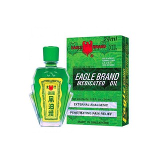 Dầu gió xanh Mỹ Eagle Brand Medicated Oil 24ml