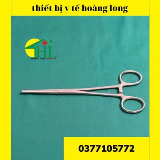 Panh y tế, pen kẹp y tế, panh thẳng có mấu 16cm - hàng pakistan