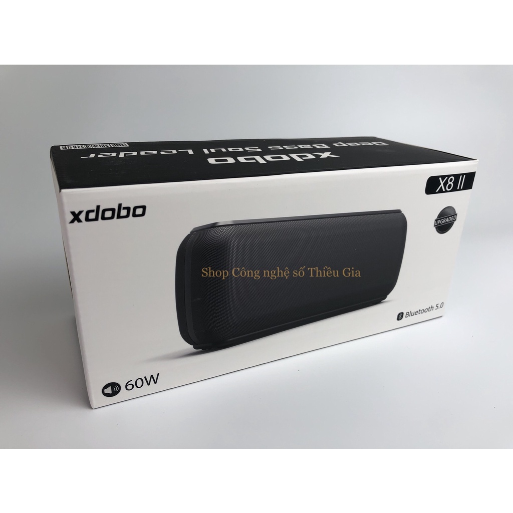 Loa bluetooth Xdobo X8 II 60W siêu trầm, âm thanh cực hay thương hiệu USA, công nghệ ghép loa TWS và chống nước IPX5