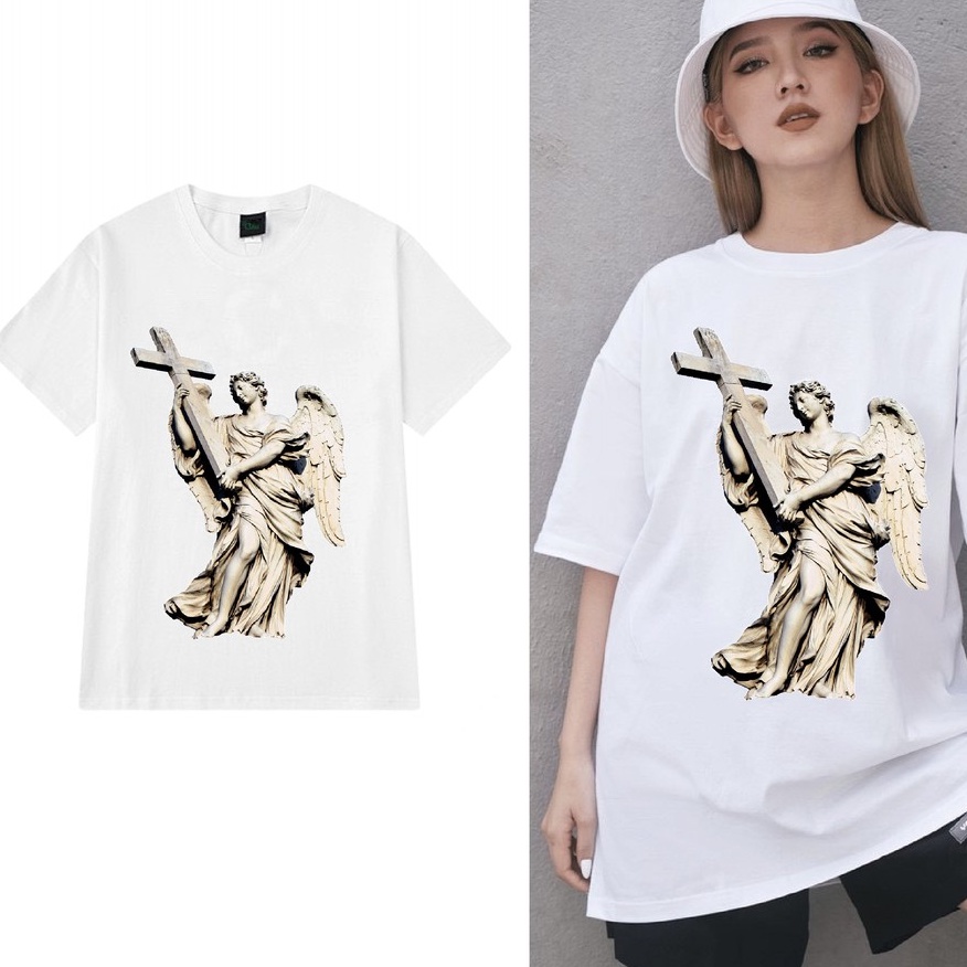 Áo thun tay lỡ G1SHOP Unisex form rộng vải 100% coton co dãn 4 chiều, phong cách Local Brand - Thiên Thành Thánh Giá