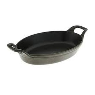 KHAY OVAL STAUB MÀU ĐEN