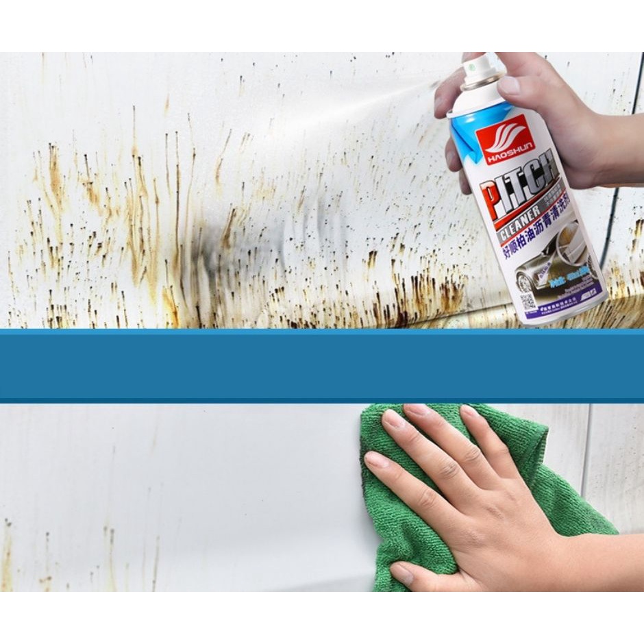 Nước tẩy nhựa đường, keo. sơn, bẩn bám trên bề mặt vỏ xe ô tô, xe máy