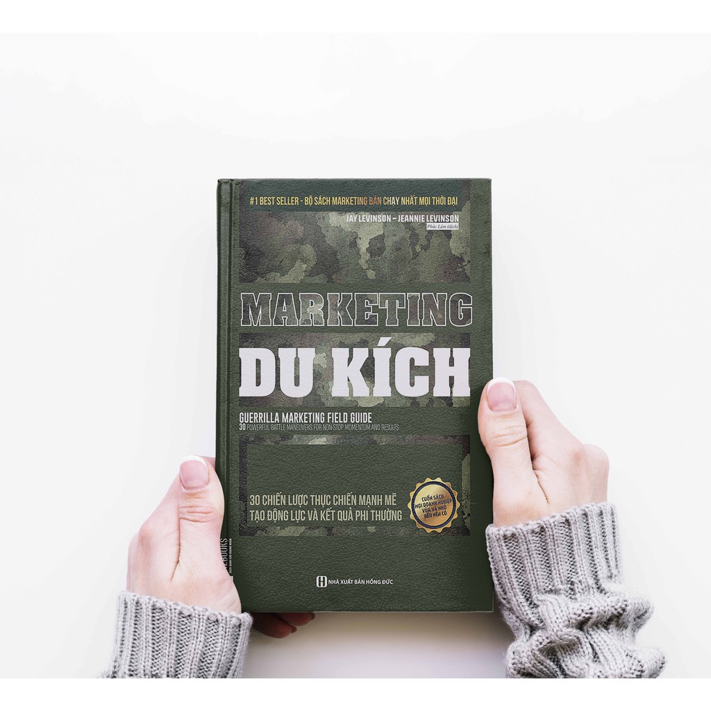 BIZBOOKS - Sách - Marketing Du Kích: 30 Chiến Lược Thực Chiến Mạnh Mẽ Tạo Động Lực Và Kết Quả Phi Thường - 1 BESTSELLER | BigBuy360 - bigbuy360.vn