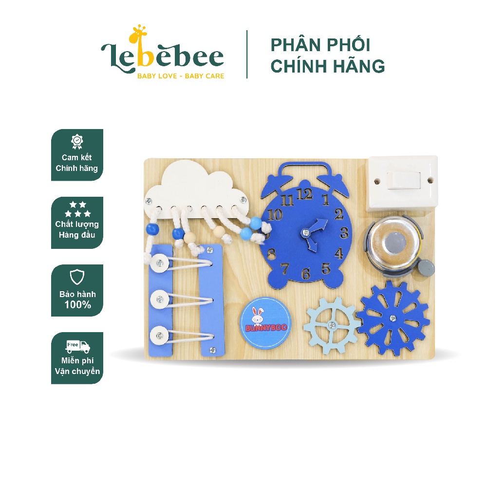 Đồ chơi kích thích phát triển kỹ năng Busy board chữ nhật