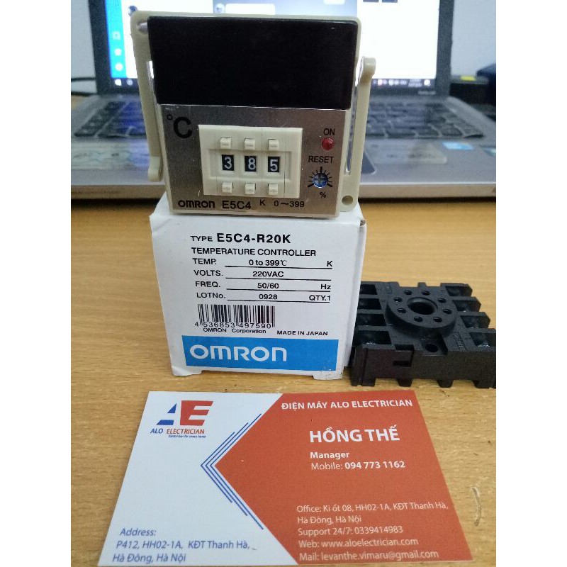 Bộ điều khiển nhiệt độ OMRON E5C4-R xuất xứ Nhật Bản