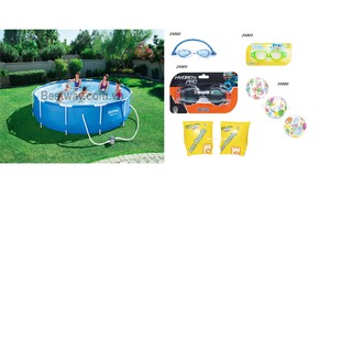 Bể Bơi Nhập Khẩu 3.66m x 76cm  56416 Tặng Phao Kính