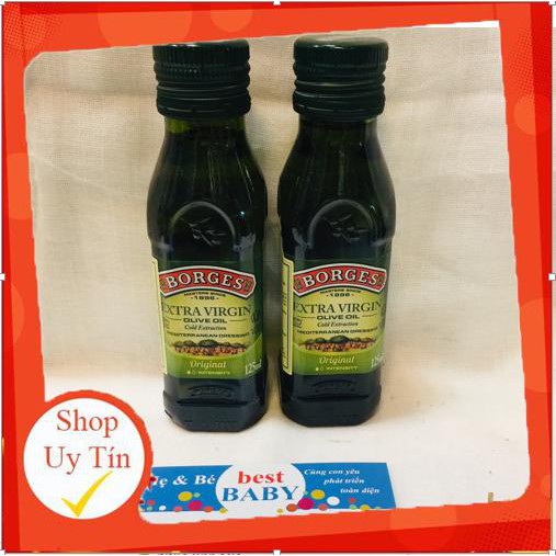 ✅Dầu Ôliu Borges siêu nguyên chất 125ml, 250ml cho bé