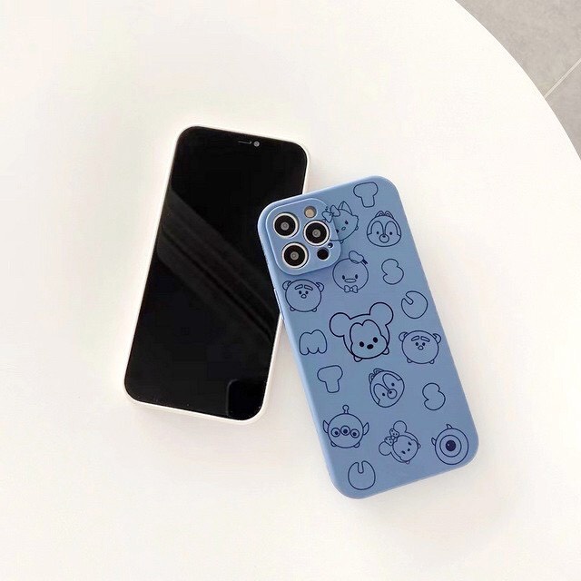 Ốp lưng iphone hình Mouse chicken siêu quậy dẻo cạnh vuông bảo vệ camera 7plus/8plus/x/xs/xsmax/11/12/13/14/pro/promax