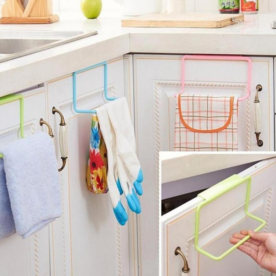 Giá Đỡ Treo Khăn Gắn Cửa Tủ 6.6 Over Tiện Dụng Cho Nhà Bếp / Phòng Tắm | BigBuy360 - bigbuy360.vn