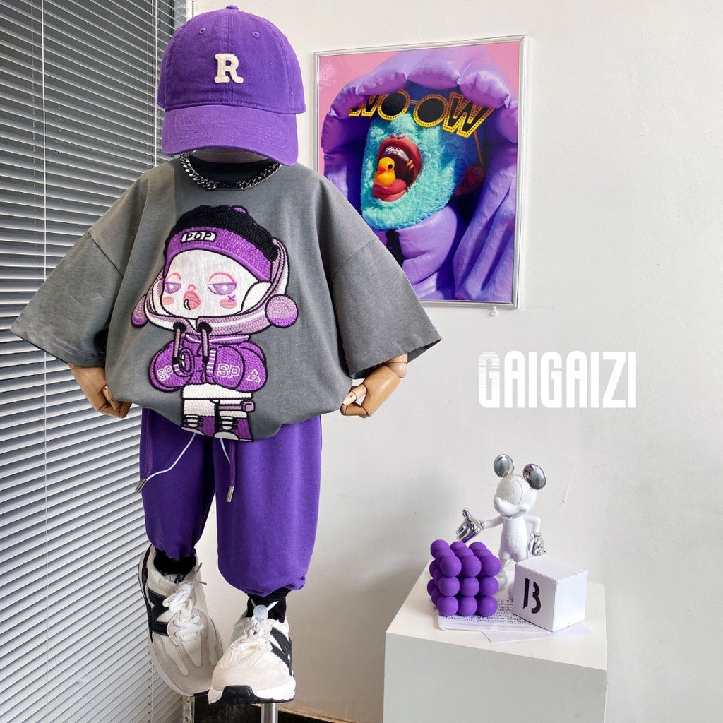 Áo Thun Cotton Tay Ngắn In Hình Super Mario Dễ Phối Đồ Thời Trang Cho Bé