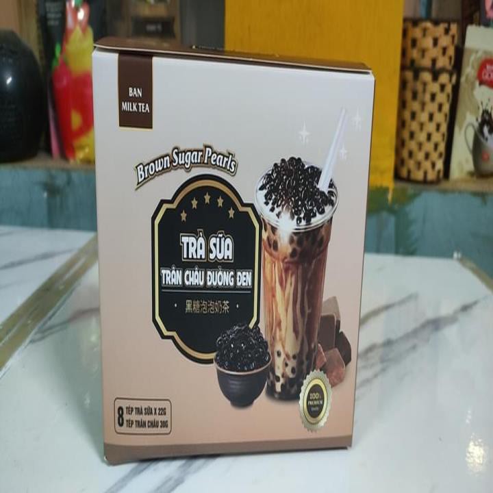 Trà sữa trân châu đường đen tự pha [ROYAL TEA], trà sữa tự pha hot nhất mùa hè 2021, hàng công ty đầy đủ giấy tờ ATTT