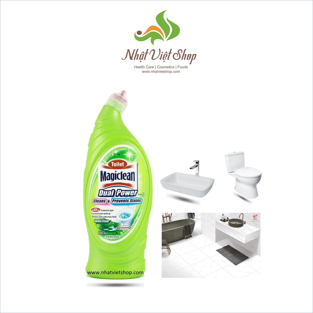 MAGICLEAN - Nước Tẩy Toilet Magiclean 650ml