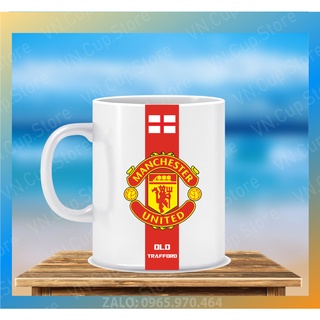 Ly Sứ, Cốc Sứ in Logo CLB Bóng Đá Manchester United - Ly Sứ Cốc Sứ in Hình Ảnh, Logo Theo Yêu Cầu