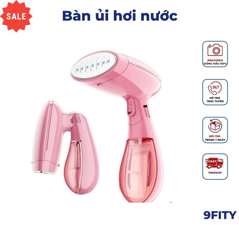 Bàn ủi hơi nước 9FITY , Bàn là hơi nước cầm tay gấp gọn cao cấp Sokany bàn ủi mini du lịch đa năng tiện lợi