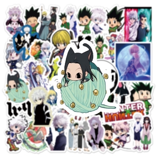 Set 50 nhãn dán họa tiết HunterXHunter
