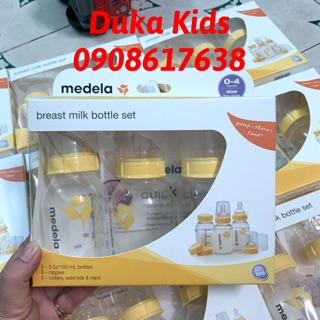 Bình sữa Medela dung tích 150ml (tặng kèm nắp vặn)