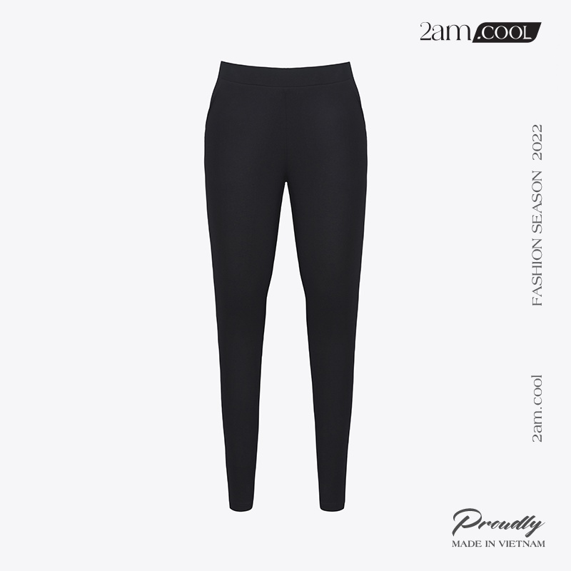 Quần Legging Nữ Dài Nâng Mông 3 Size Nữ Cotton Thun Nhật Phiên Bản Premium Chống Nhăn 2AM
