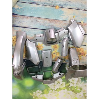 FULL BỘ vỏ nhựa xe dream ll màu BẠC/ dàn áo vỏ nhựa xe dream 2