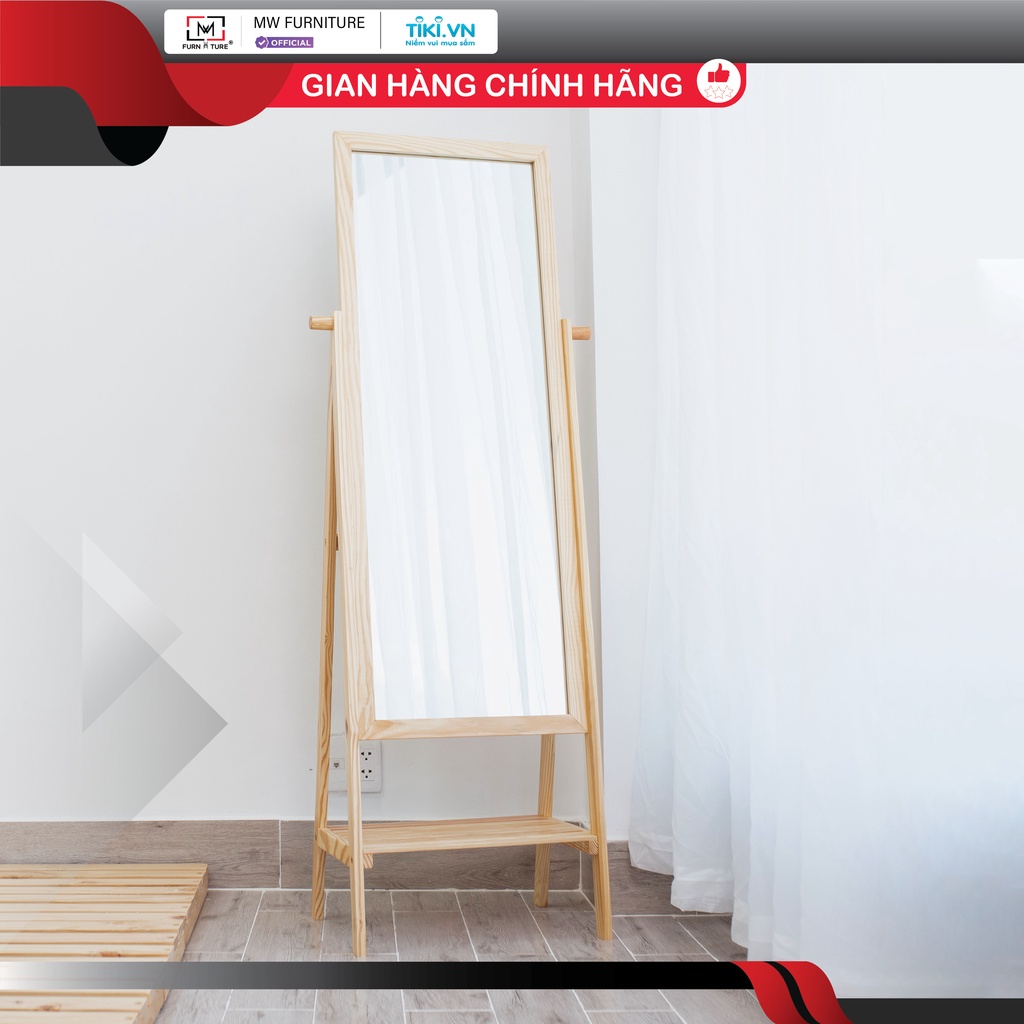 Gương kệ chữ a soi toàn thân size 50x170 thương hiệu MW FURNITURE - Nội thất trang trí kiểu hàn