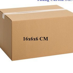 Giá Gốc Tận Xưởng - COMBO 20 Hộp Carton 16x6x6 Giá Rẻ Đóng Hàng - Hộp carton Hai Bà Trưng Hà Nội