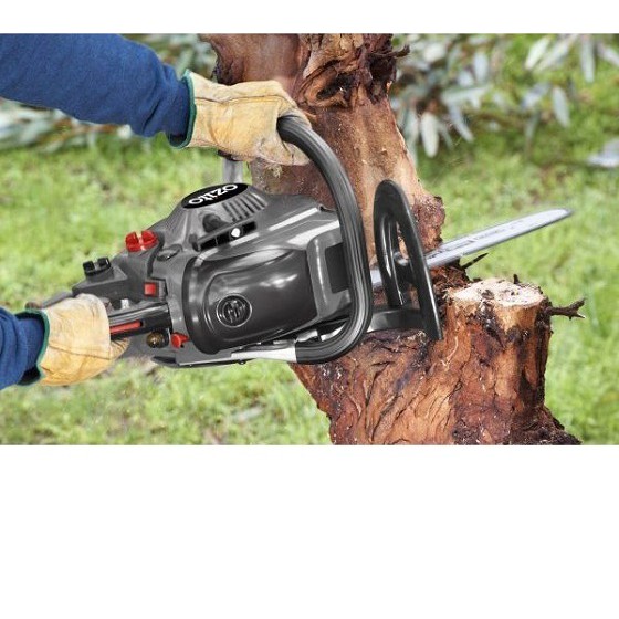Cưa xích xăng 2 thì Ozito lam 406mm
