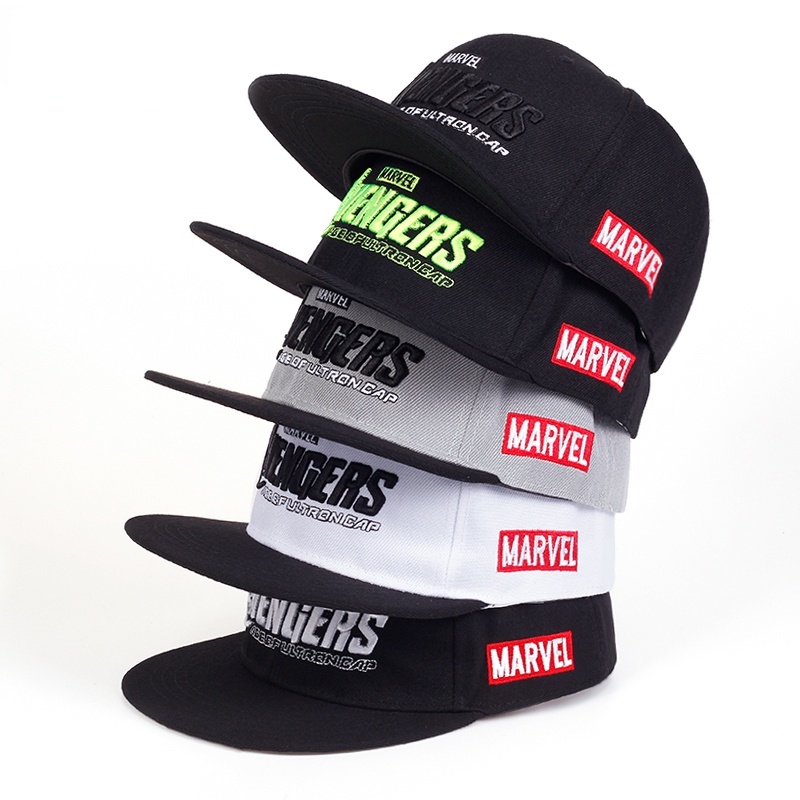 Mũ lưỡi trai in họa tiết chữ cái phong cách hiphop cá tính