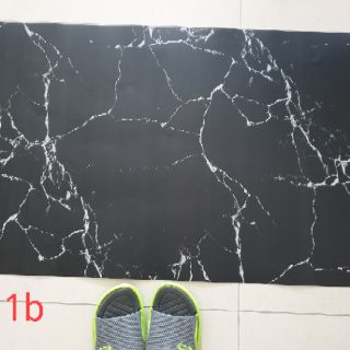 Phông nền chụp ảnh 2 mặt vân đá đen