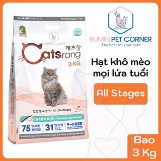 Hạt cho mèo mọi lứa tuổi Catsrang All Stages gói 3kg