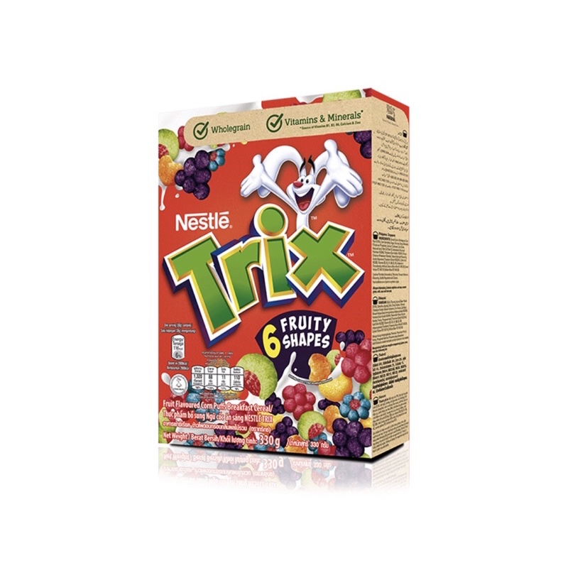 Combo 5 hộp 330g NGŨ CỐC ĂN SÁNG NESTLE TRIX