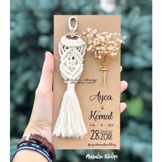 Dây macrame, dây thừng macrame, 100% cotton, làm handmade, decor, 2mm, 3mm, 4mm, 5mm, 8mm,10mm,15mm