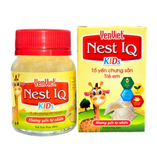 TỔ YẾN CHƯNG SẴN TRẺ EM HIỆU YẾN VIỆT NEST IQ - HỘP 1 LỌ